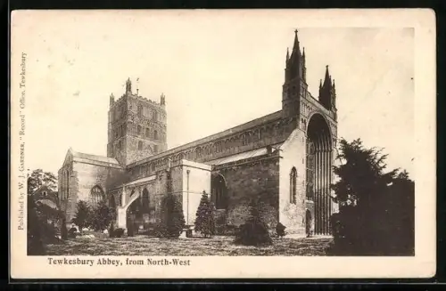 AK Tewskesbury, View of the Abbey from North-West