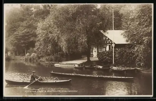 AK Cheltenham, Pittville Lake and Boathouse