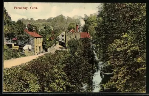 AK Frenchay /Glos. View of the village