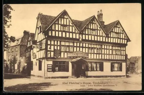 AK Tewkesbury, Abel Fletcher`s House, Bell Hotel