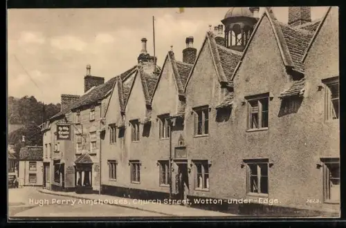 AK Wotton-under-Edge, Church Street, Hugh Perry Almshouses