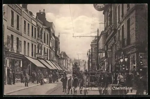 AK Cheltenham, High Street, looking up