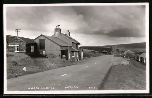 Foto-AK Dartmoor, Warren House Inn