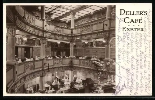 AK Exeter, Deller`s Cafe, interior view