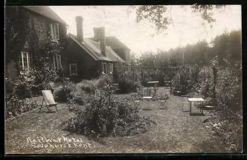 Foto-AK Goudhurst, Railway Hotel