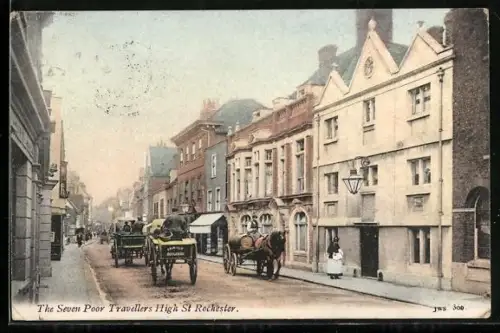 AK Rochester, Travellers High St., The Seven Poor