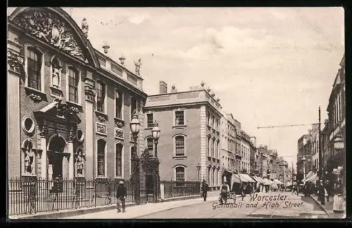 AK Worcester, Guildhall and High Street