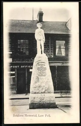 AK Gateshead, Soldiers Memorial, Low Fell