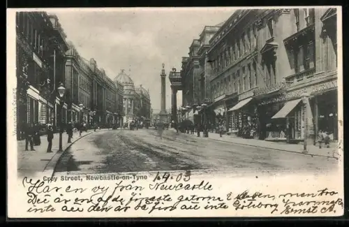 AK Newcastle-on-Tyne, Grey Street