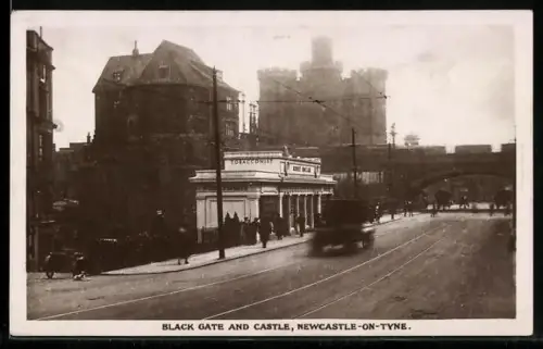 AK Newcastle-on-Tyne, Black Gate and Castle
