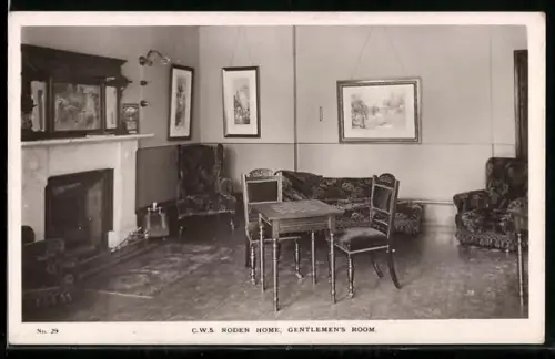 AK Wellington, C.W.S. Roden Home, Gentlemen`s Room