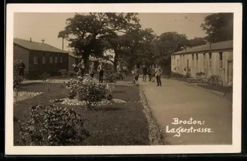 Foto-AK Brocton, Lagerstrasse