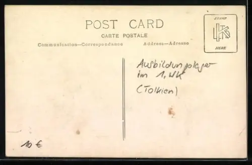 Foto-AK Brocton, Lagerstrasse