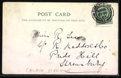 AK Church Stretton, Carding Mill Valley