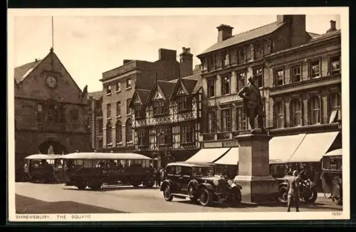 AK Shrewsbury, The Square, Midland bus