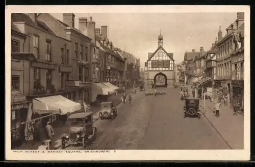 AK Bridgnorth, High Street and Market Square