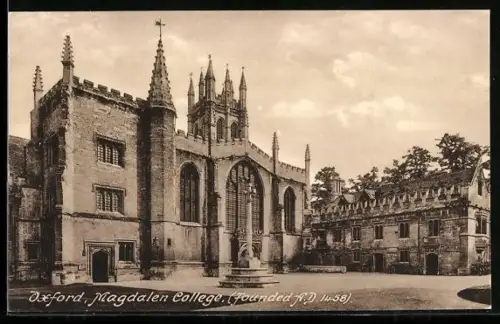 AK Oxford, Magdalen College, founded 1458