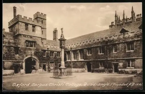 AK Oxford, Corpus Christi College, founded 1516