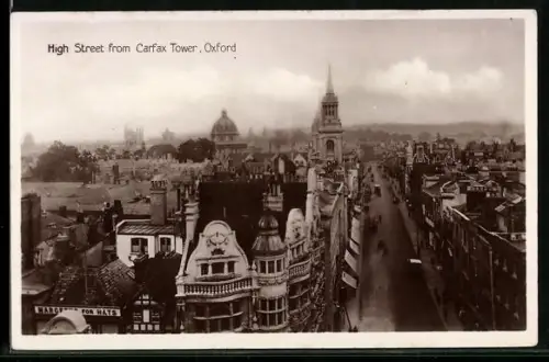 AK Oxford, High Street from Carfax Tower