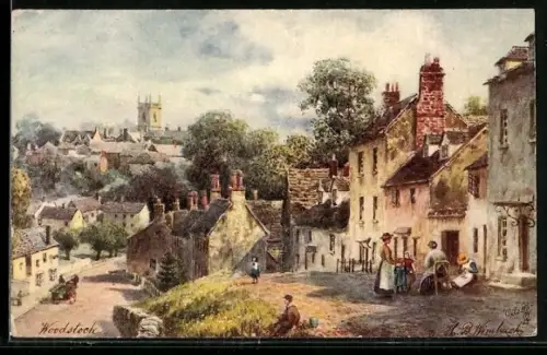 AK Woodstock, View of the country town