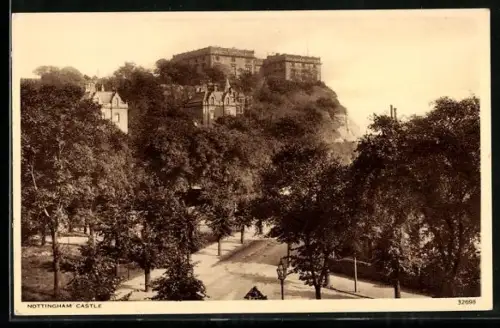 AK Nottingham, View of the Castle