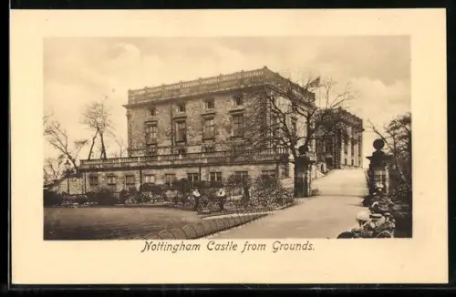 AK Nottingham, The Castle from Grounds