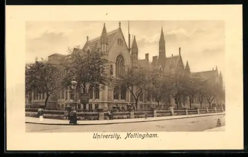 AK Nottingham, View of the University