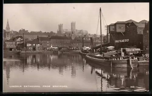 AK Lincoln, Lincoln Cathedral from Brayford