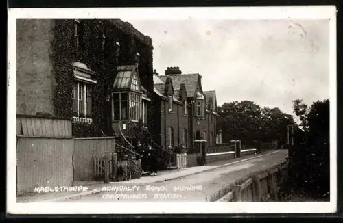 AK Mablethorpe, Admiralty Road, Shewing Coastguard Station