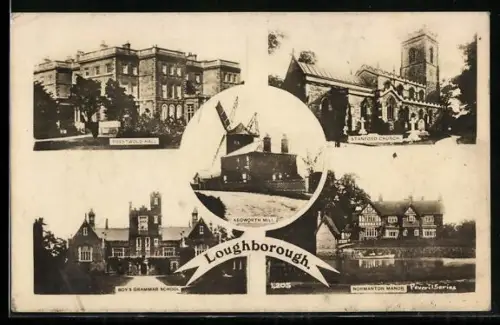 AK Loughborough, Stanford Church, Prestwold Hall, Boy`s Grammar School