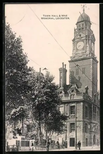 AK Leicester, Town Hall & War Memorial