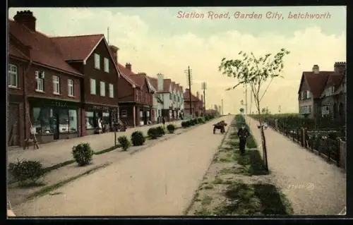 AK Letchworth, Garden City, Station Road