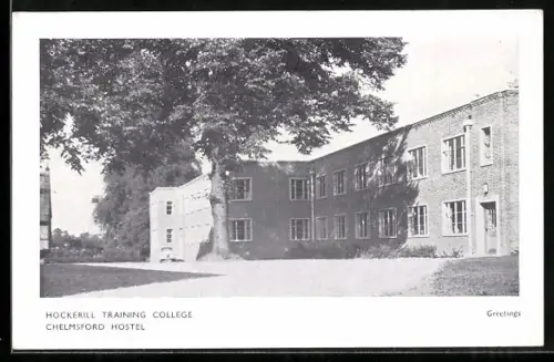 AK Hockerill, Hockerill Training College, Chelmsford Hostel