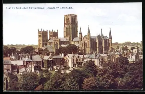 AK Durham, Durham Cathedral from St. Oswalds