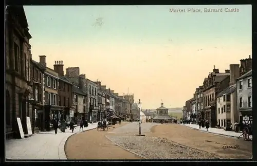AK Barnard Castle, Market Place