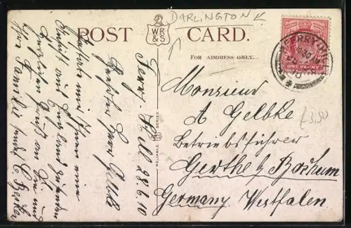 AK Darlington, Turwell Row