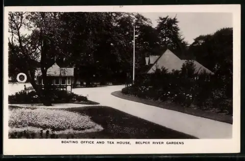 AK Belper, River Gardens, Boating Office and Tea House
