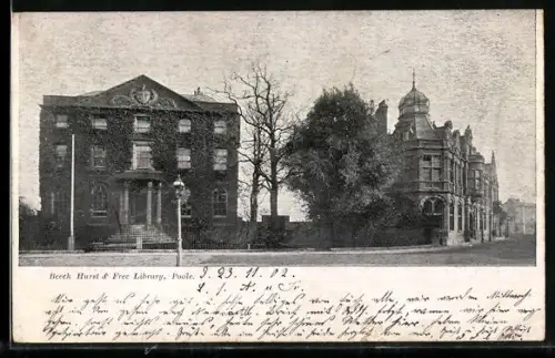 AK Poole, Beech Hurst and Free Library
