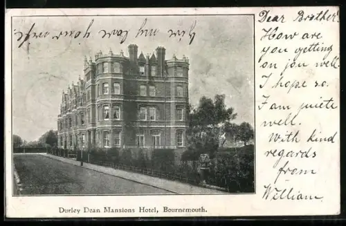 AK Bournemouth, Durley Dean Mansions Hotel