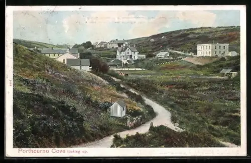AK Porthcurno Cove, Looking Up