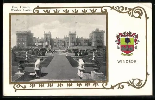AK Windsor, East Terrasse, Windsor Castle