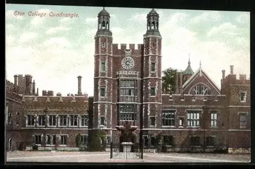 AK Eton, View of Eton College Quadrangle