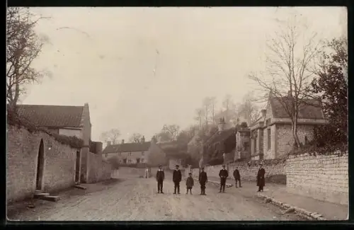 Foto-AK Bristol, Children on a Street