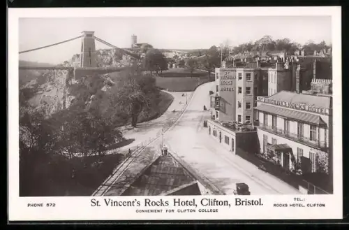 AK Clifton /Bristol, St. Vincent`s Rocks Hotel