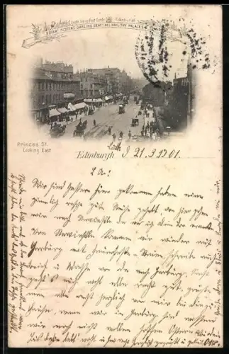 AK Edinburgh, Princes St. looking East