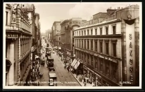 AK Glasgow, Renfield Street, looking North