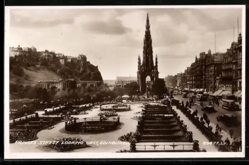 AK Edinburgh, Princes Street looking West