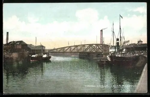 AK Leith, Swing Bridge, Leith Harbour