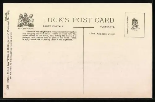 AK Oban, George Street, Front