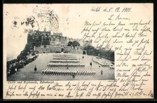 AK Edinburgh, Castle and Esplanade